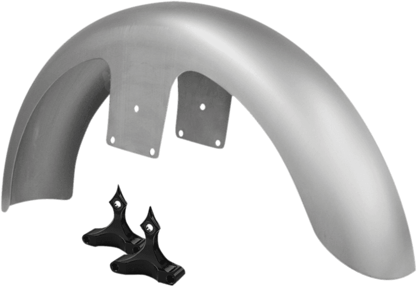 RC COMPONENTS 1401-0511 Front Fender Kit with Black Adapter - For 21" Wheel