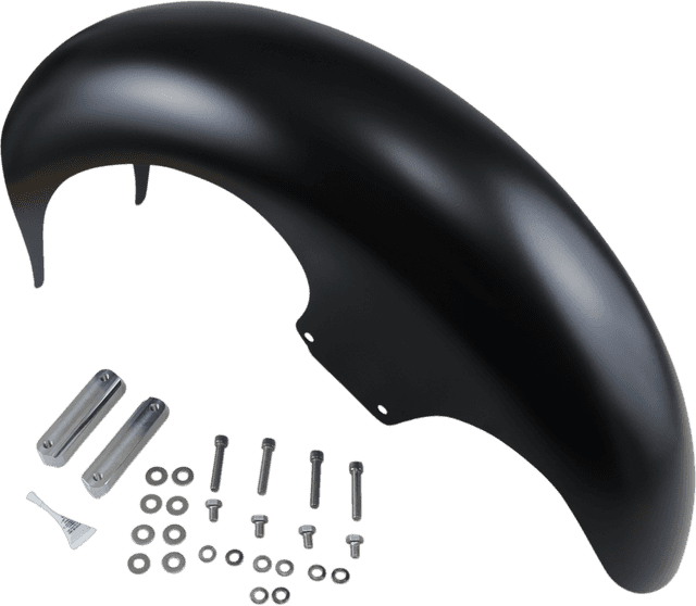 PAUL YAFFE BAGGER NATION 1401-0521 Talon Front Fender - 21" Wheel - With Satin Adapters - HD Touring
