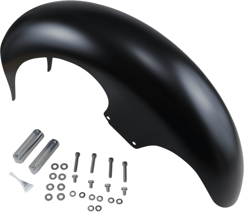 PAUL YAFFE BAGGER NATION 1401-0521 Talon Front Fender - 21" Wheel - With Satin Adapters - HD Touring