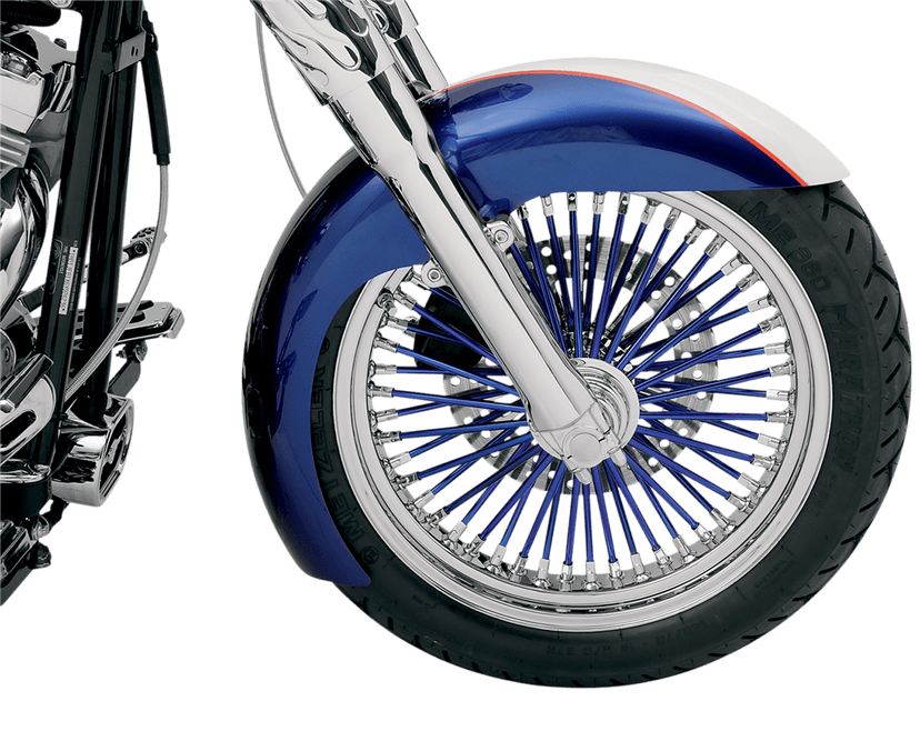 KLOCK WERKS 1401-0529 Level Front Fender - Black - 19" Wheel - HD Dyna/FXR/Sportster — image 4 of 5