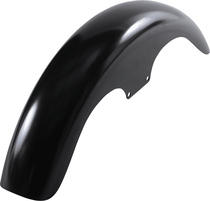 KLOCK WERKS 1401-0532 Klub Front Fender - Black - 19" Wheel - HD Dyna/FXR/Sportster — image 1 of 3