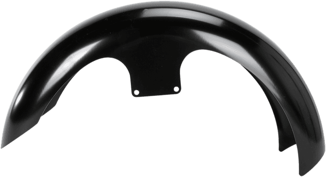 KLOCK WERKS 1401-0538 Slicer Front Fender Kit - Black - 19" Wheel - HD Dyna/Softail — image 2 of 4