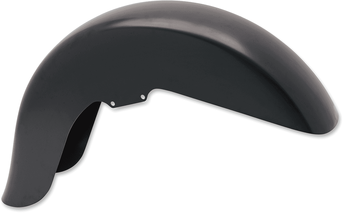 KLOCK WERKS 1401-0624 Benchmark Front Fender - Black - 16"-19" Wheel - HD Softail