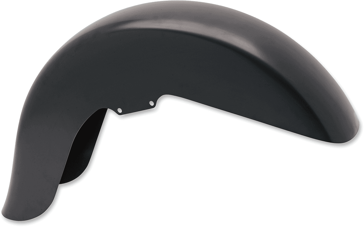 KLOCK WERKS 1401-0624 Benchmark Front Fender - Black - 16"-19" Wheel - HD Softail
