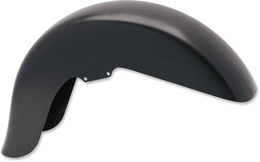 KLOCK WERKS 1401-0624 Benchmark Front Fender - Black - 16"-19" Wheel - HD Softail — image 1 of 6