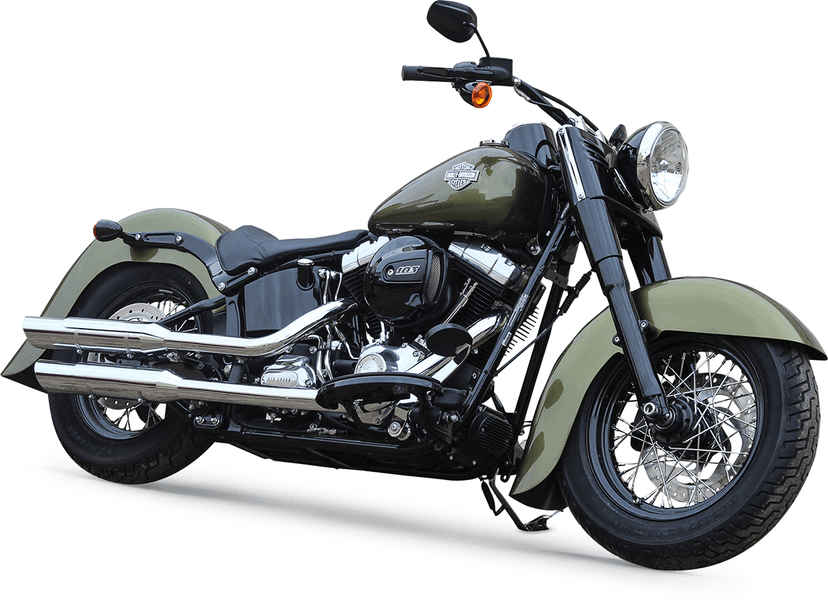 KLOCK WERKS 1401-0624 Benchmark Front Fender - Black - 16"-19" Wheel - HD Softail — image 5 of 6