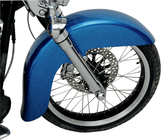 KLOCK WERKS 1401-0624 Benchmark Front Fender - Black - 16"-19" Wheel - HD Softail — image 6 of 6