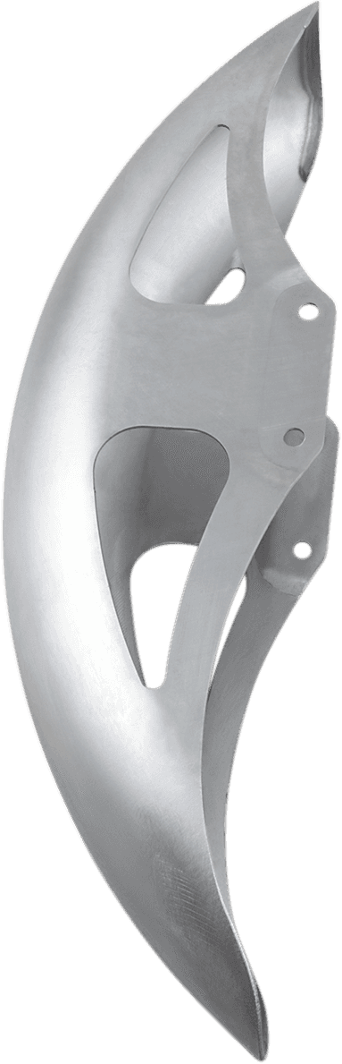 RUSS WERNIMONT DESIGNS 1401-0647 Retro Front Fender - For 18"/19" Wheel - Raw - HD '84-'19 — image 2 of 3