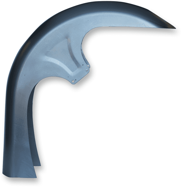 RUSS WERNIMONT DESIGNS 1401-0648 Flat Back Dresser Front Fender - For 30" Wheel - 42° Rake - HD Touring/Trike '94-'13