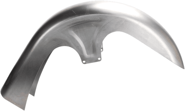 RUSS WERNIMONT DESIGNS 1401-0649 Flat Back Dresser Front Fender - For 30" Wheel - 45° Rake - HD Touring/Trike '94-'13 — image 4 of 5