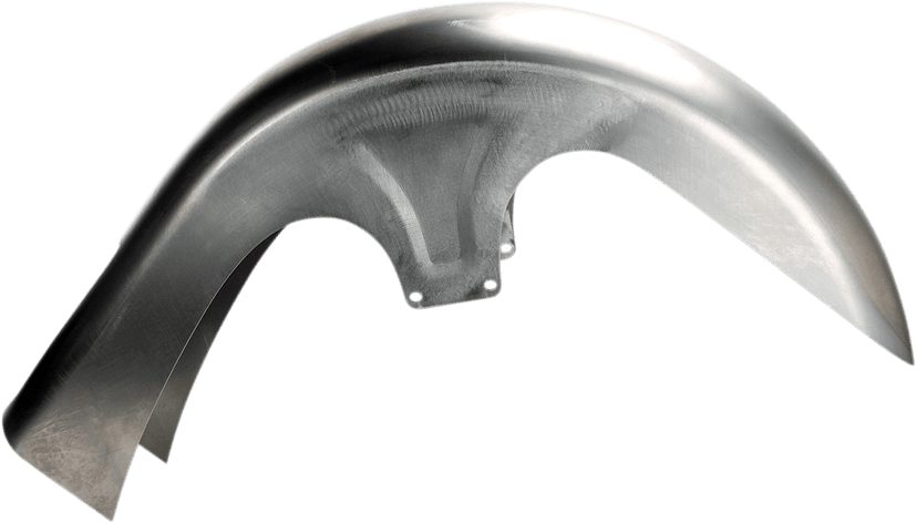 RUSS WERNIMONT DESIGNS 1401-0650 Flat Back Dresser Front Fender - For 30" Wheel - 47° Rake - HD Touring/Trike '94-'13 — image 3 of 4