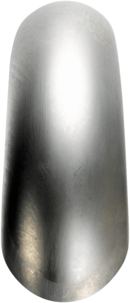 RUSS WERNIMONT DESIGNS 1401-0656 Flat Back Dresser Front Fender - For 26" Wheel - 44° Rake - HD Touring/Trike '94-'13 — image 3 of 4