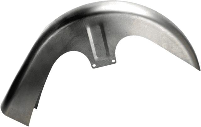 RUSS WERNIMONT DESIGNS 1401-0659 Flat Back Dresser Front Fender - For 26" Wheel - 44° Rake - HD Touring/Trike '14-'20 — image 1 of 4