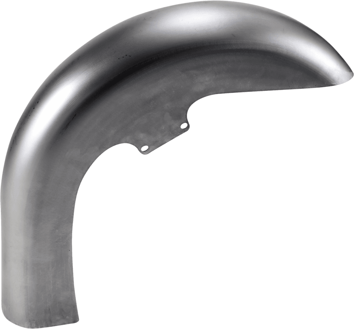 RUSS WERNIMONT DESIGNS 1401-0660 Flat Back Dresser Front Fender - For 21" Wheel - 30° Rake - HD Touring/Trike '14-'20