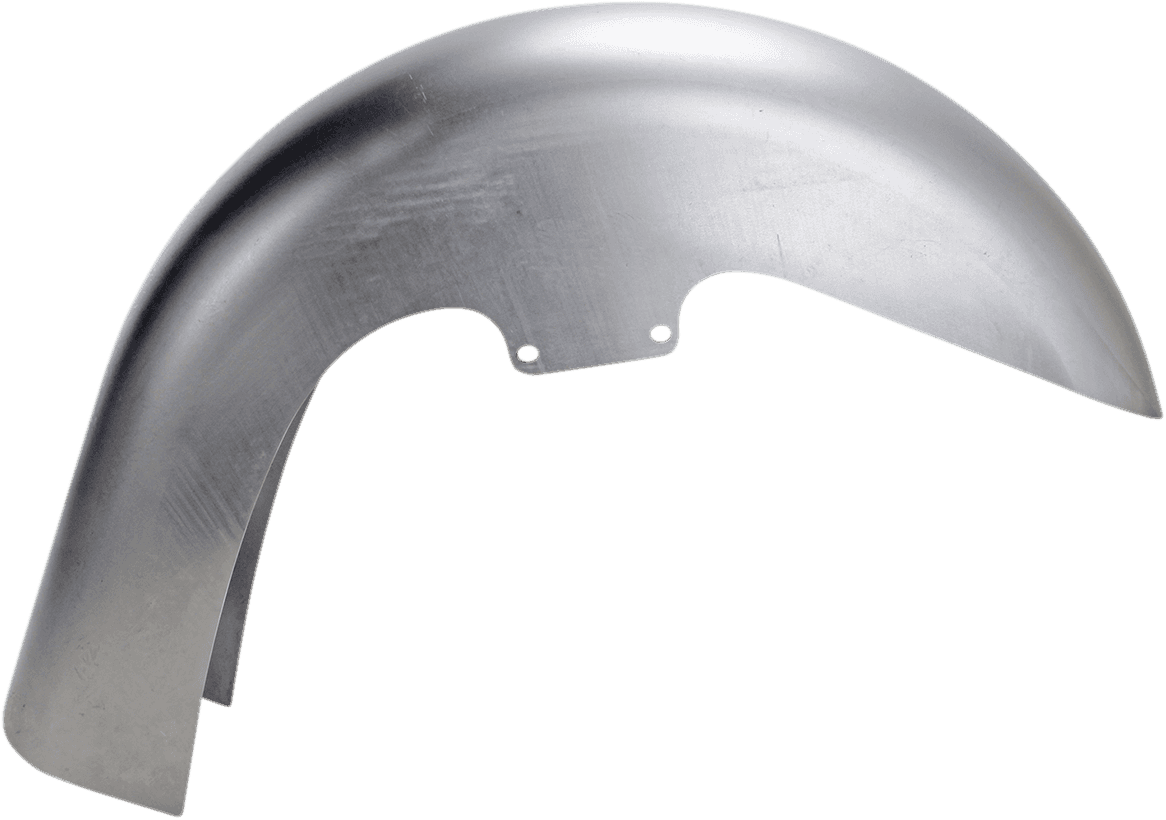 RUSS WERNIMONT DESIGNS 1401-0662 Flat Back Dresser Front Fender - For 21" Wheel - 30° - HD Touring/Trike '94-'13