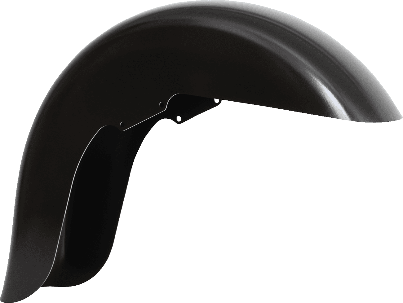 KLOCK WERKS 1401-0669 Benchmark Front Fender - Black - 21" Wheel - HD Softail/Touring