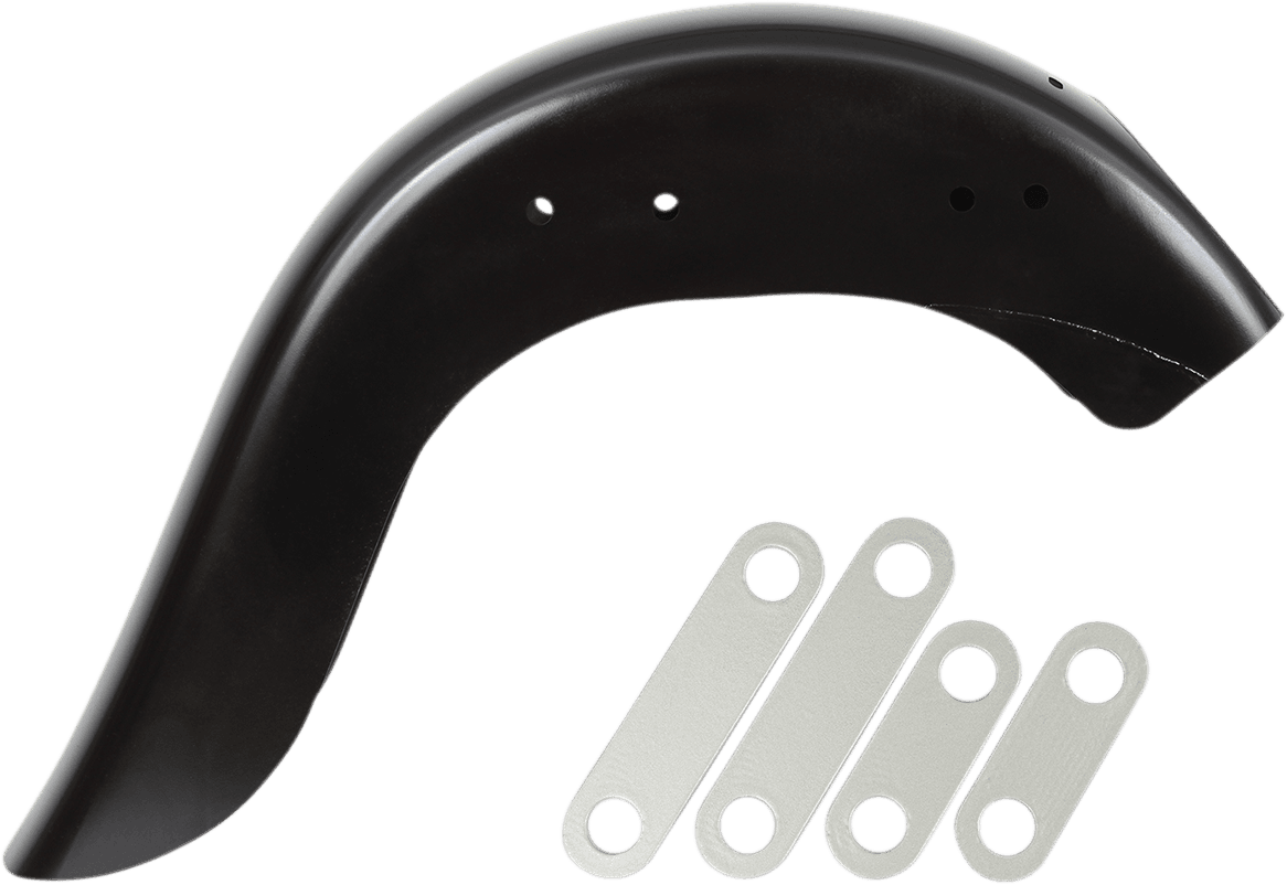 KLOCK WERKS 1401-0676 Benchmark Rear Fender - Smooth - HD Softail/Touring '18-'26