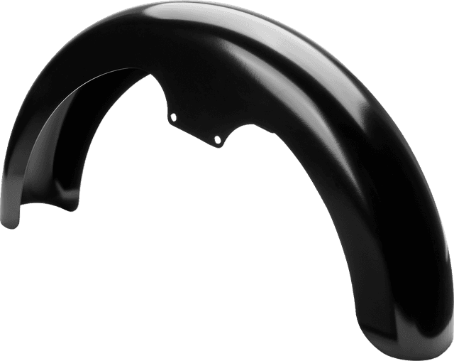 KLOCK WERKS 1401-0704 Wrapper Front Fender - Black - 19" - HD Softail — image 1 of 3