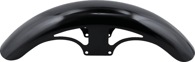 KLOCK WERKS 1401-0706 P-Tom Front Fender - Black - 19" - HD Softail — image 3 of 3