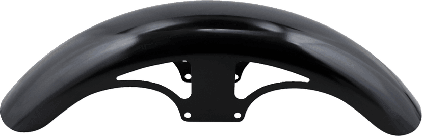 KLOCK WERKS 1401-0706 P-Tom Front Fender - Black - 19" - HD Softail — image 3 of 3