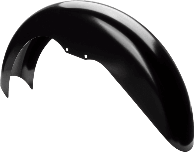 KLOCK WERKS 1401-0707 Level Front Fender - Black - 19" - HD Softail — image 1 of 3