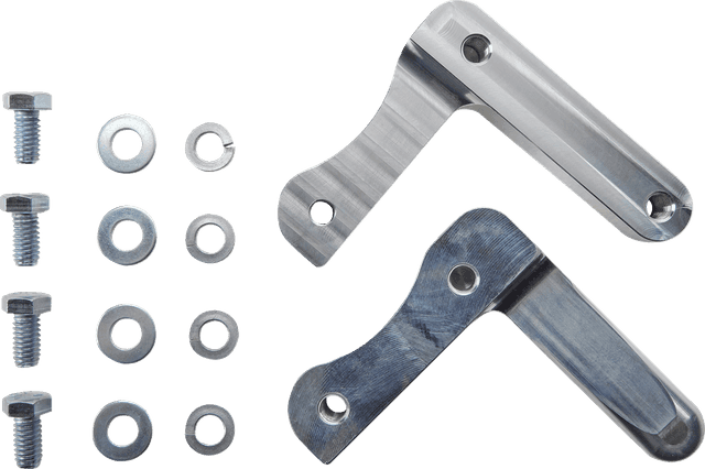 KLOCK WERKS 1401-0708 Top-Hat Front Fender - Black - 19" - HD Softail — image 2 of 3