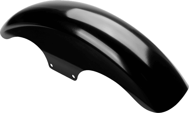 KLOCK WERKS 1401-0708 Top-Hat Front Fender - Black - 19" - HD Softail — image 1 of 3