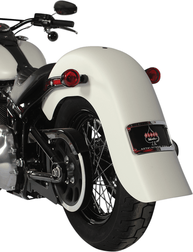 KLOCK WERKS 1401-0712 Benchmark Rear Fender - Frenched - HD Softail '18-'26 — image 4 of 5