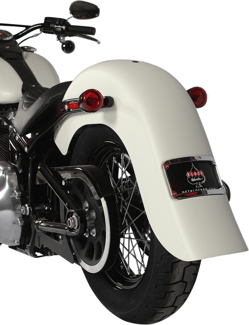 KLOCK WERKS 1401-0712 Benchmark Rear Fender - Frenched - HD Softail '18-'26 — image 4 of 5