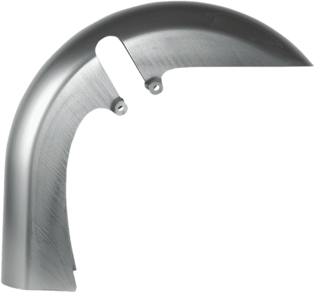 RUSS WERNIMONT DESIGNS 1401-0715 Flat Back Dresser Front Fender - For 18" Wheel - 30° - HD Touring '14-'20 — image 3 of 3