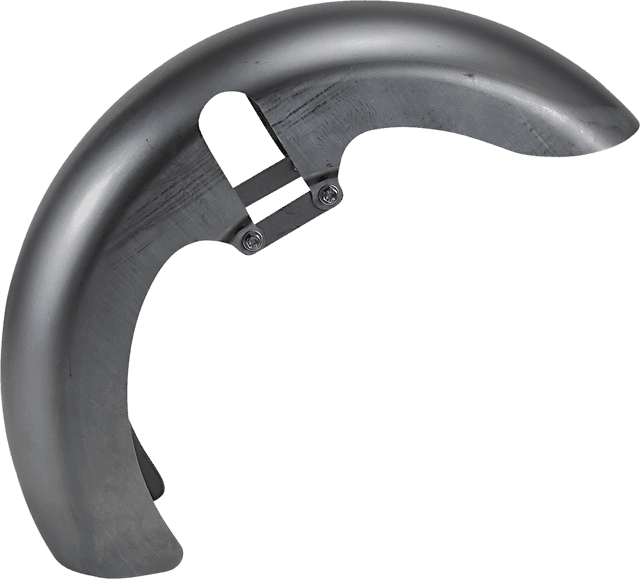 RUSS WERNIMONT DESIGNS 1401-0733 EZ-8 Custom Front Fender - For 18" Wheel - Raw - HD Touring '14-'20 — image 1 of 6
