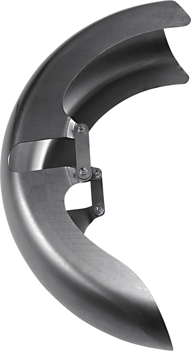 RUSS WERNIMONT DESIGNS 1401-0733 EZ-8 Custom Front Fender - For 18" Wheel - Raw - HD Touring '14-'20 — image 2 of 6