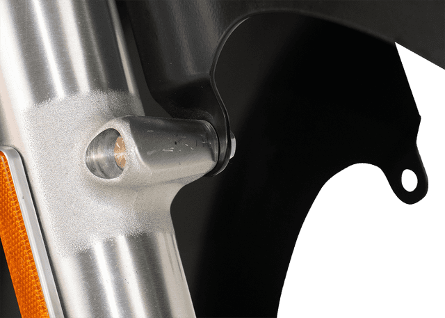 RUSS WERNIMONT DESIGNS 1401-0733 EZ-8 Custom Front Fender - For 18" Wheel - Raw - HD Touring '14-'20 — image 5 of 6