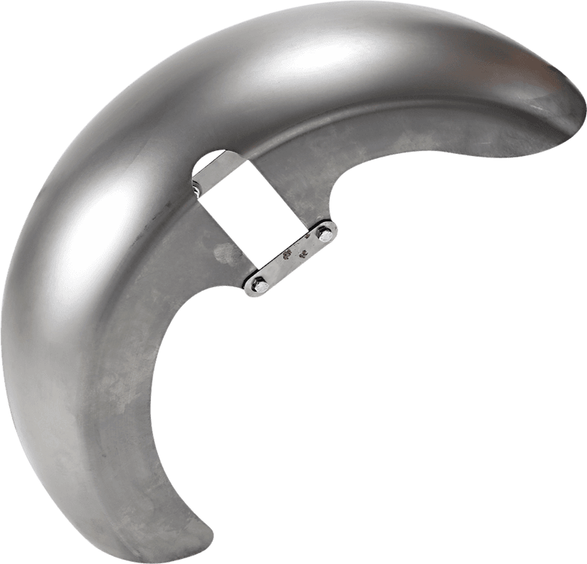 RUSS WERNIMONT DESIGNS 1401-0734 EZ-8 Custom Front Fender - For 18" Wheel - Raw - HD Touring '94-'13 — image 2 of 4
