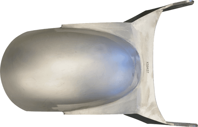KODLIN USA 1401-0744 Fender - Rear - Raw - HD Softail '18-'26 — image 3 of 8