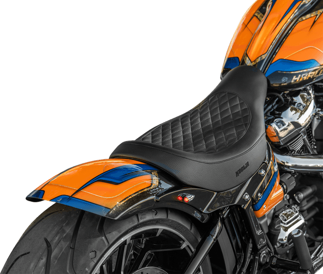 KODLIN USA 1401-0744 Fender - Rear - Raw - HD Softail '18-'26 — image 5 of 8