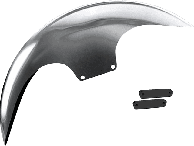 PAUL YAFFE BAGGER NATION 1401-0951 Cafe Front Fender - 21" - Black Adaptors — image 1 of 2