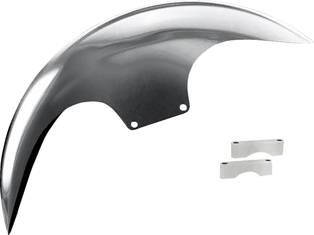 PAUL YAFFE BAGGER NATION 1401-0953 Cafe Front Fender - 21" - Satin Spacers — image 1 of 2