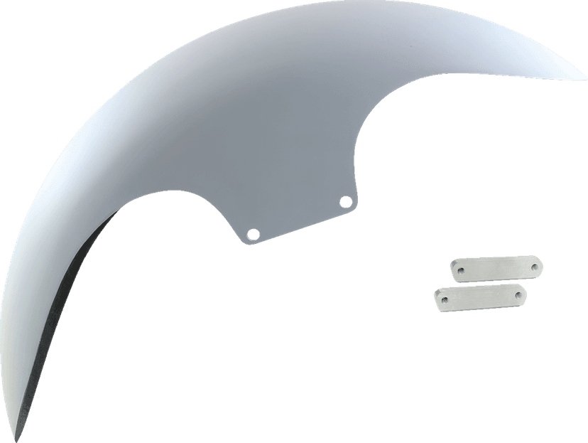 PAUL YAFFE BAGGER NATION 1401-0956 Cafe Front Fender - 19" - Satin Adaptors