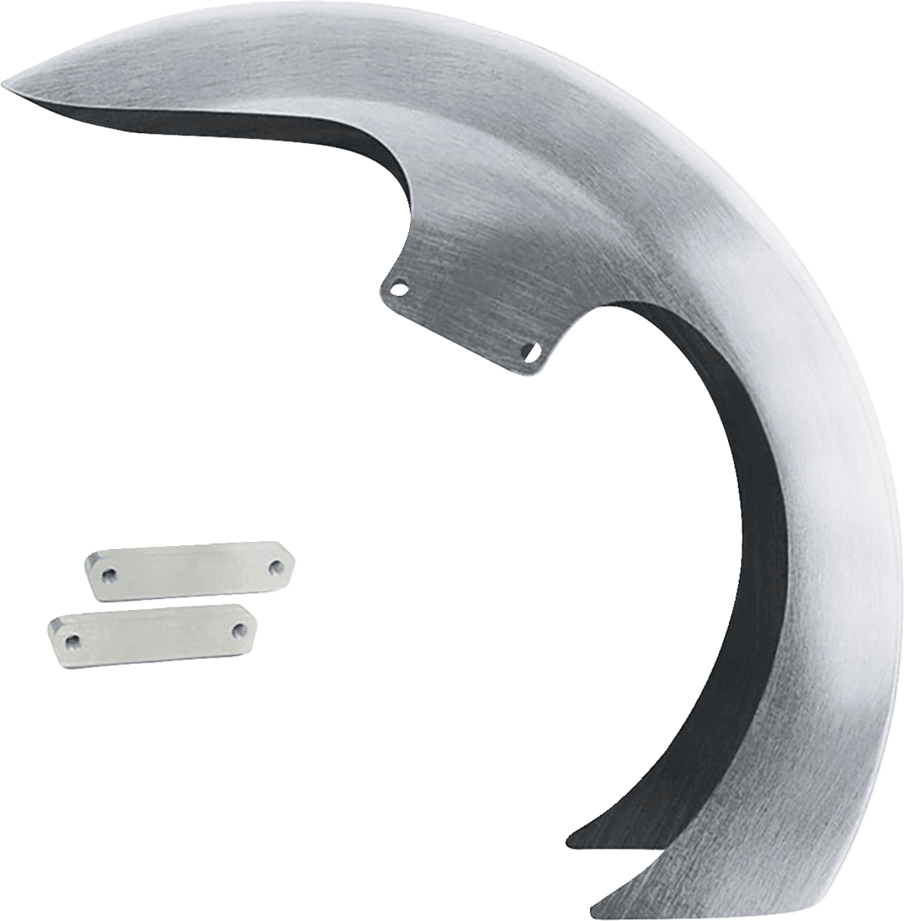 PAUL YAFFE BAGGER NATION 1401-0984 DEI Front Fender - 16"-19" Wheel - With Satin Adapters - HD Touring