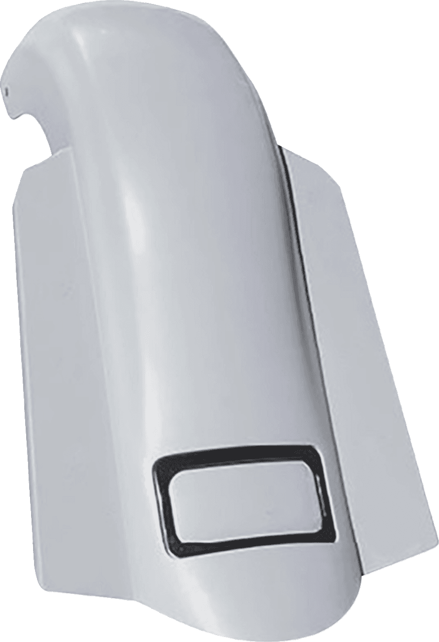PAUL YAFFE BAGGER NATION 1401-0987 Short Sport Rear Fender - With Black Plate Frame - HD Touring '09-'26