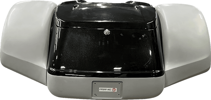 PAUL YAFFE BAGGER NATION 1401-0989 Pro Street Rear Fender - Black Plate Frame - No Outlet - FLRT/FLTRT