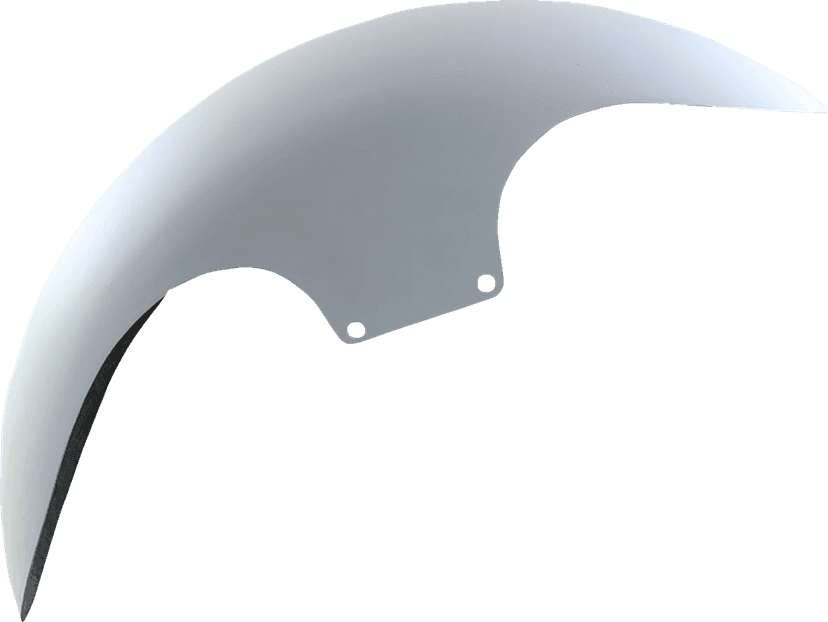PAUL YAFFE BAGGER NATION 1401-1007 Cafe Front Fender - OEM Wheel - With Satin Adaptors - M8 Softail®