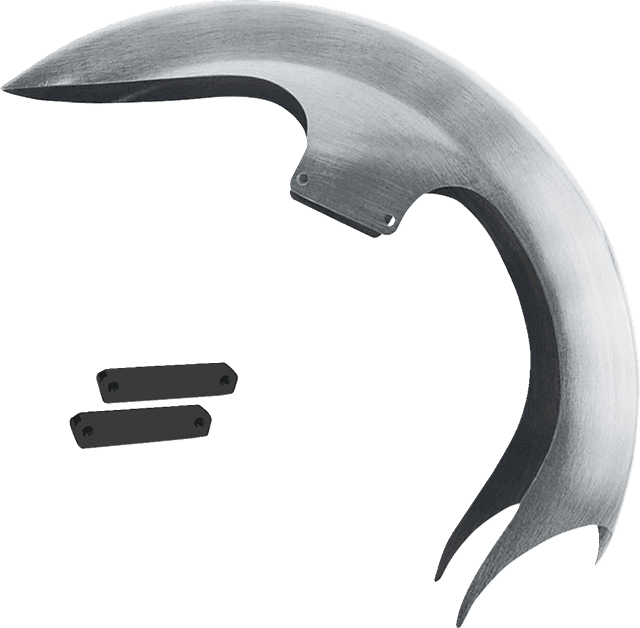 PAUL YAFFE BAGGER NATION 1401-1015 Talon Front Fender - OEM - 16"-19" Wheel - With Black Adapters - Touring Models