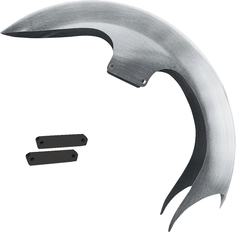 PAUL YAFFE BAGGER NATION 1401-1015 Talon Front Fender - OEM - 16"-19" Wheel - With Black Adapters - Touring Models