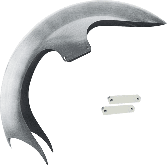 PAUL YAFFE BAGGER NATION 1401-1021 Talon Front Fender - 26" Wheel - With Chrome Adapters - HD Touring