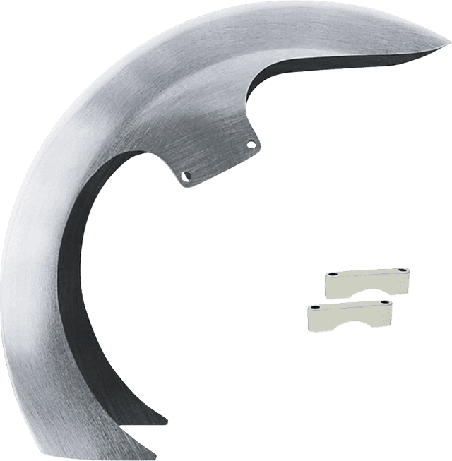 PAUL YAFFE BAGGER NATION 1401-1037 DEI Front Fender - 23" Wheel - With Chrome Adapters