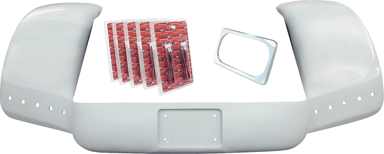 PAUL YAFFE BAGGER NATION 1401-1043 Pro Street Rear Fender - Chrome Plate Frame - No Outlet