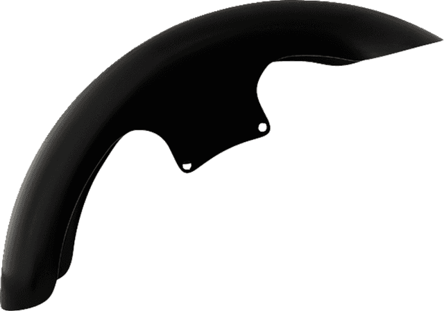 KLOCK WERKS 1401-1056 Henry Front Fender - Black - HD Touring