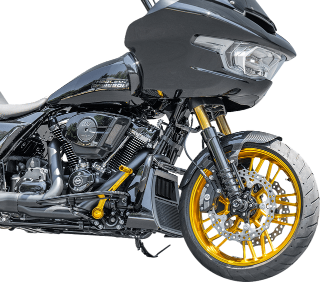 ARLEN NESS 1401-1069 Front Fender - Cafe - 19" - Carbon Fiber - FLT '24-'25 — image 4 of 6